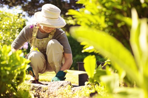 Training session on recognising modern slavery warning signs in landscaping