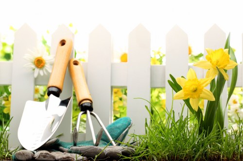 Professional garden lighting service planning for a local property in Penge